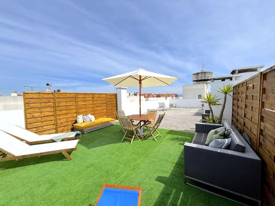 Nazare Boutique W Sea View And Private Rooftop Terace Екстериор снимка