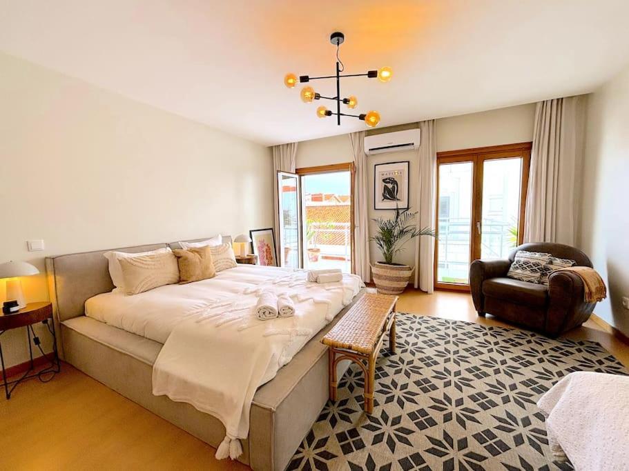 Nazare Boutique W Sea View And Private Rooftop Terace Екстериор снимка